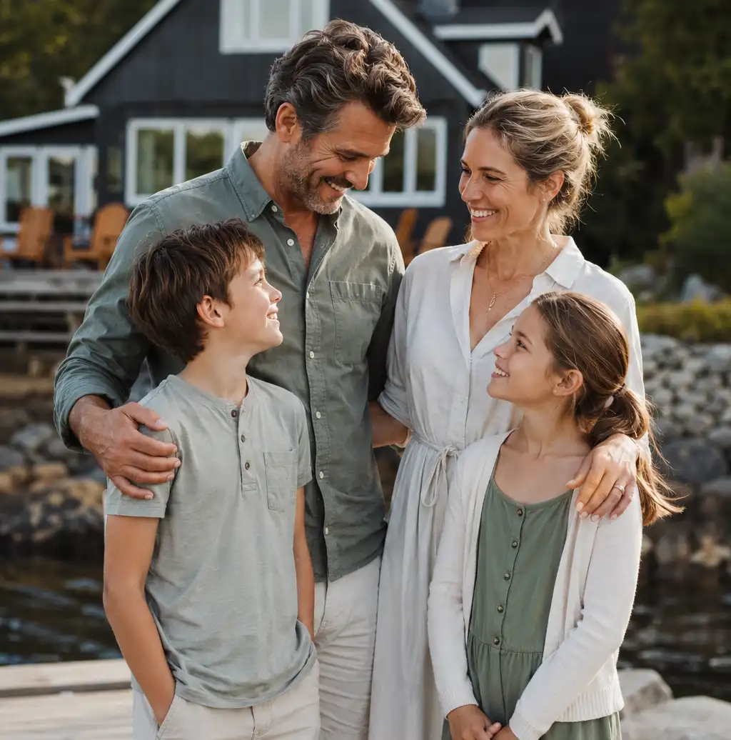 Barrie buyer reviewing cottage mortgage options for a vacation property