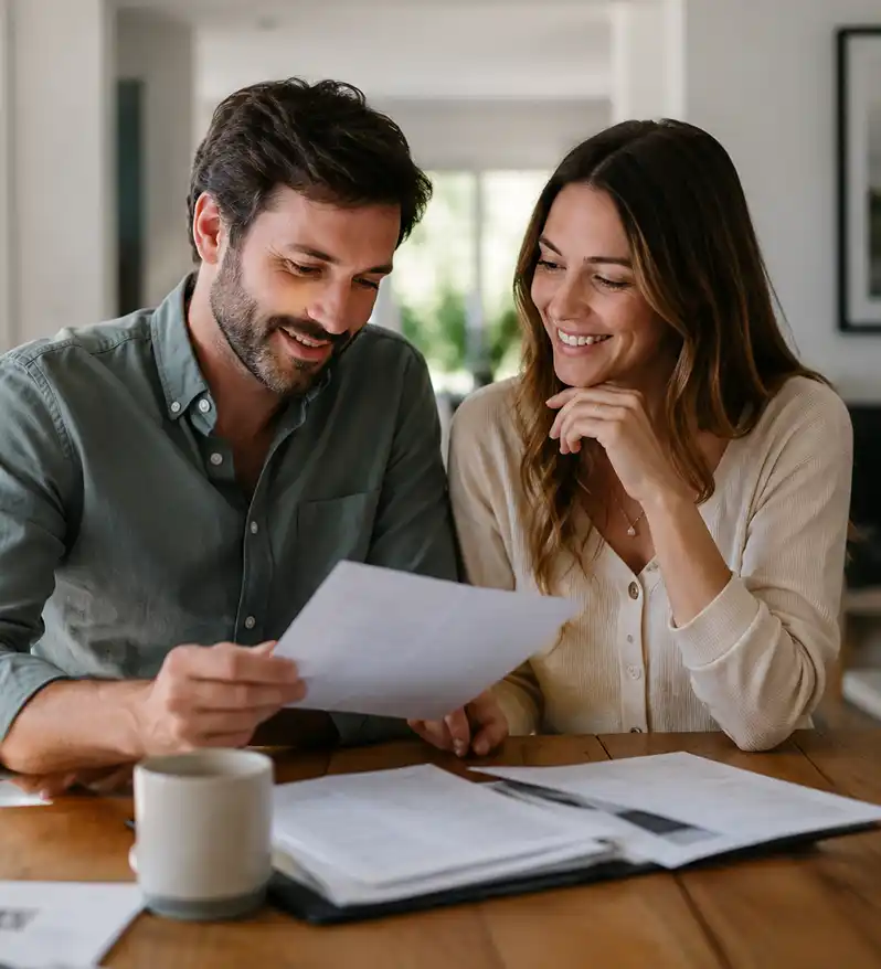 First-time home buyer in Barrie reviewing mortgage pre-approval and affordability