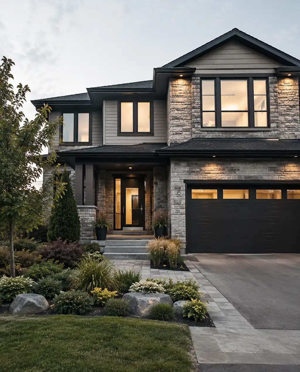 Barrie homeowner reviewing a home equity line of credit with a local mortgage broker
