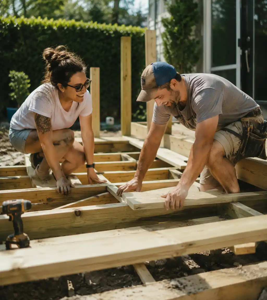 Barrie homeowner comparing mortgage options for a planned home renovation
