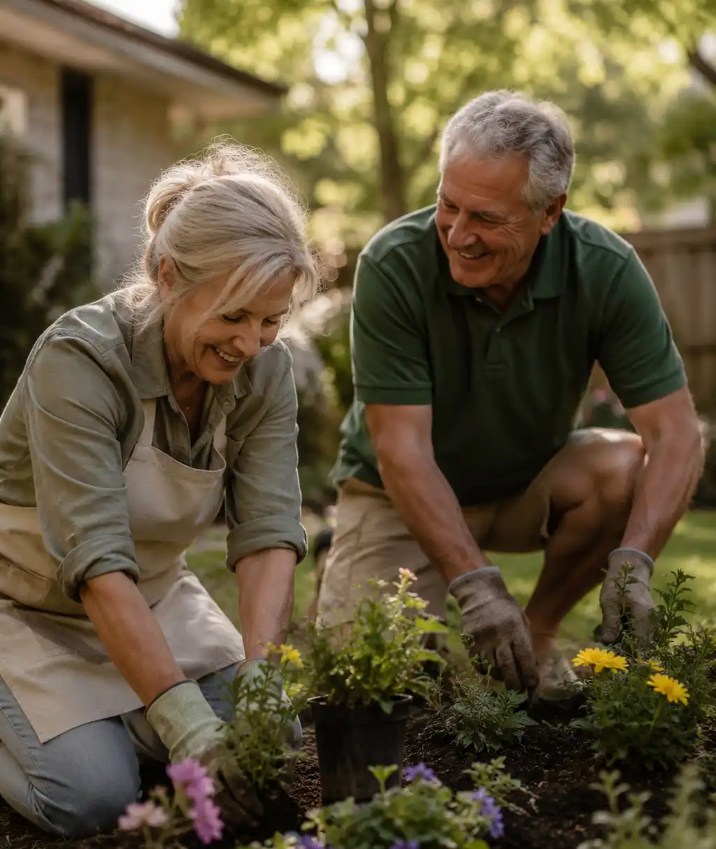 Vince Savoia helping a Barrie retiree review home equity options