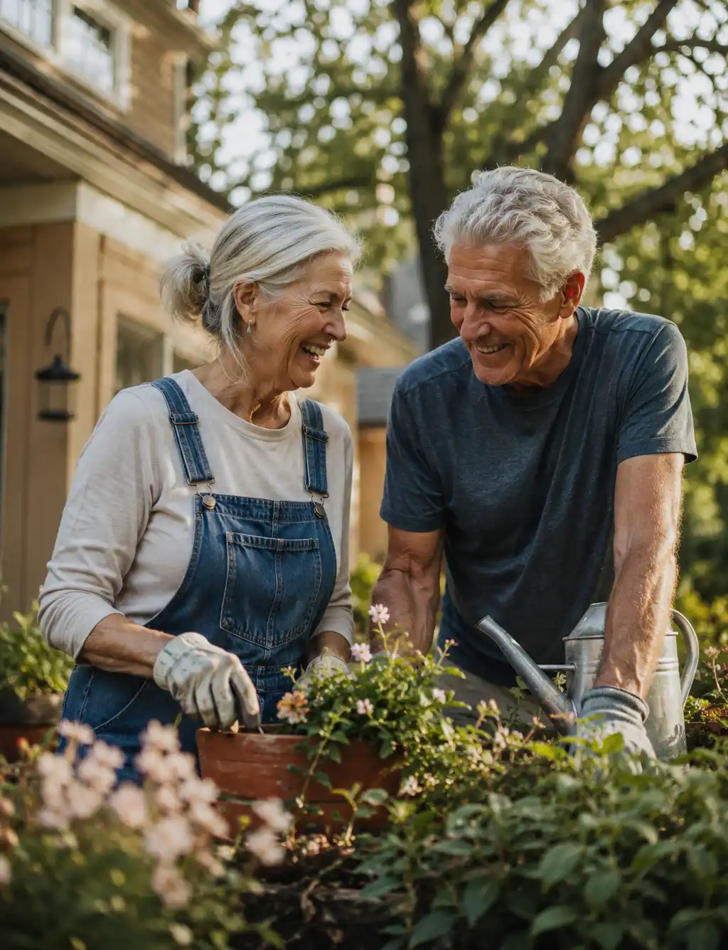 Vince Savoia helping a Barrie homeowner review reverse mortgage options